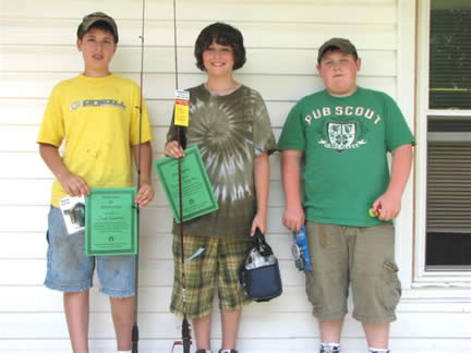 Fishing Day 2008 Class IV Winners